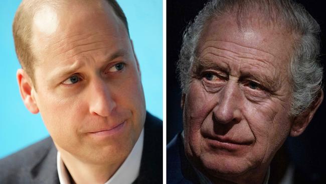 Prince William and King Charles.