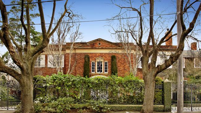 The house at Towers Road, Toorak