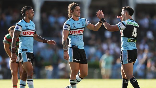 Cronulla comfortably won the game at Sharks Stadium on Saturday. (Photo by Matt King/Getty Images)