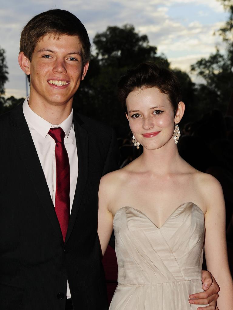 Samuel Nippress and Nina Miers at the 2013 St Philip’s College formal at the Alice Springs Convention Centre. Picture: NT NEWS