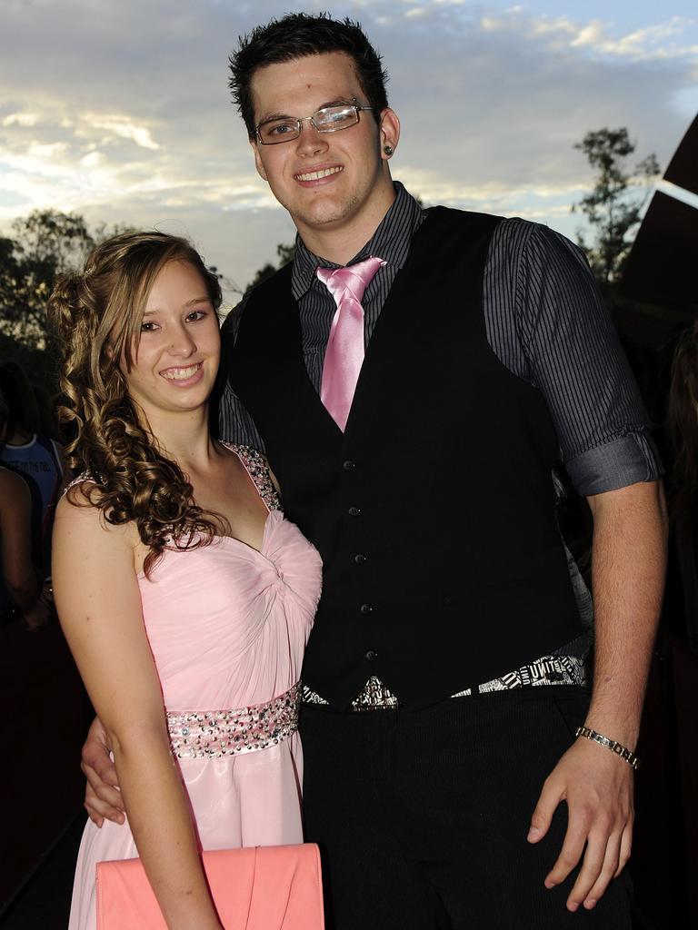 Rhiannon Wilson and Jonathon French at the 2013 St Philip’s College formal at the Alice Springs Convention Centre. Picture: PHIL WILLIAMS / NT NEWS