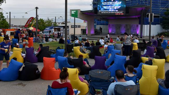 Discussions are underway to move the busy Beenleigh train station to underneath the town square, which has just had a million-dollar facelift.