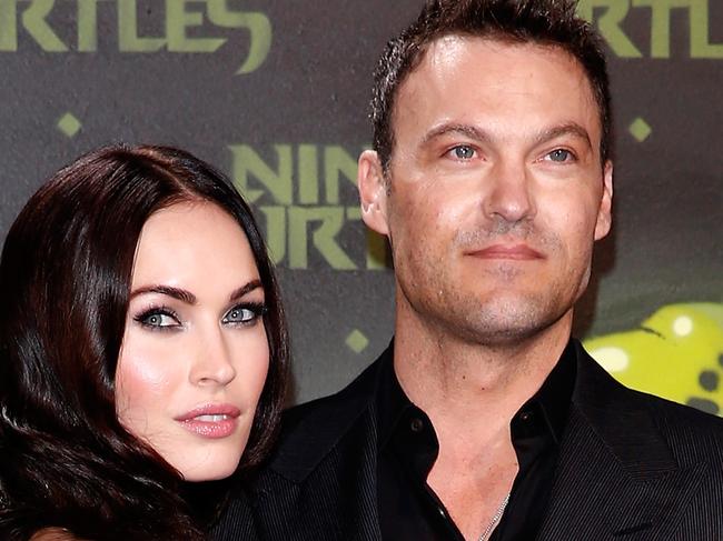 FILE - AUGUST 09: Actors Megan Fox and Brian Austin Green welcomed their third son together, Journey River Green, on August 4, 2016. BERLIN, GERMANY - OCTOBER 05:  Megan Fox and husband Brian Austin Green attend the Underground Event Screening of Paramount Pictures' 'TEENAGE MUTANT NINJA TURTLES' at UFO Sound Studios on October 5, 2014 in Berlin, Germany.  (Photo by Andreas Rentz/Getty Images for Paramount Pictures International)