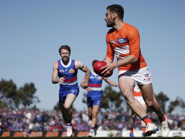 Stephen Coniglio still doesn’t look fit. Picture: Daniel Pockett/Getty Images.