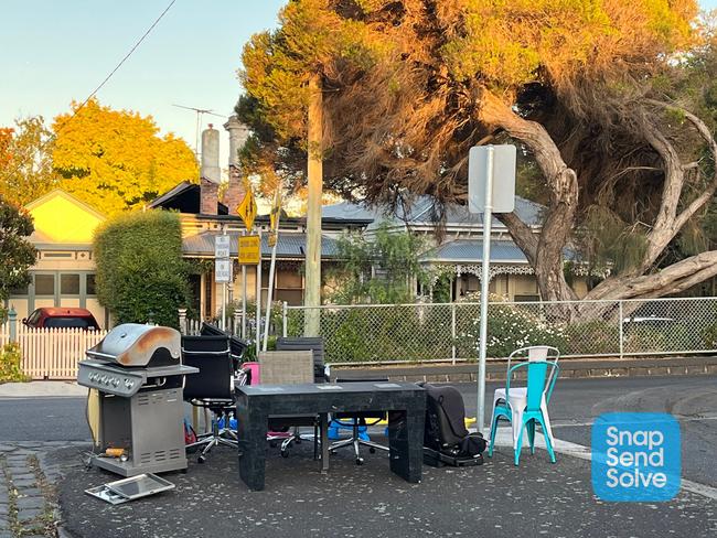 Dumped rubbish and graffiti are some of the most complained about issues to Victorian councils. Picture: Supplied