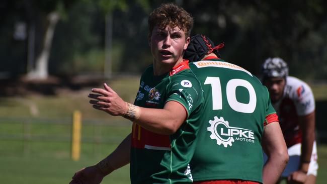 Meninga Cup semi-final action between the Redcliffe Dolphins and Wynnum-Manly Seagulls. Saturday April 15, 2023.