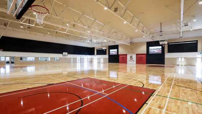 The interior of the new multi-court gymnasium. Picture: Supplied