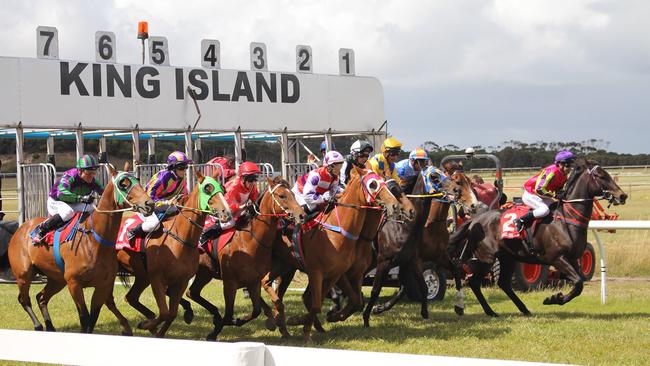 The 2022 King Island races have been saved from the brink by an injection of mainland racing talent. Picture: Facebook