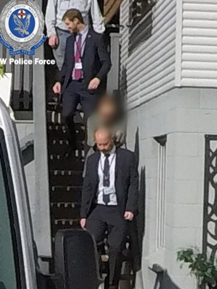 The 34-year-old woman was arrested at a home at Smithtown about 2.15pm on Thursday. Picture: NSW Police