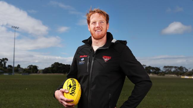 Former AFL player Andrew Phillips was the first player to return to his former club for 2024. Picture: Nikki Davis-Jones