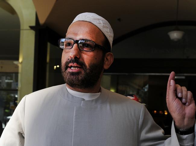 Man Haron Monis, the gunman inside the Lindt Cafe in Martin Place, Sydney.