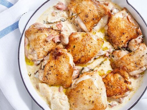 One-pot Normandy chicken.