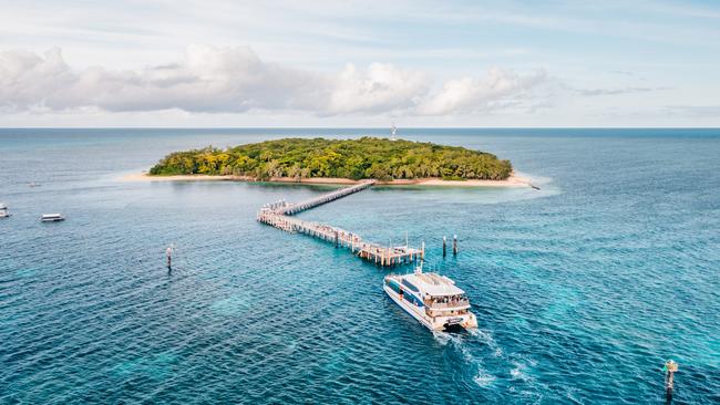 Ferry transfer at Green Island Green Island. Picture: Tourism and Events Queensland.