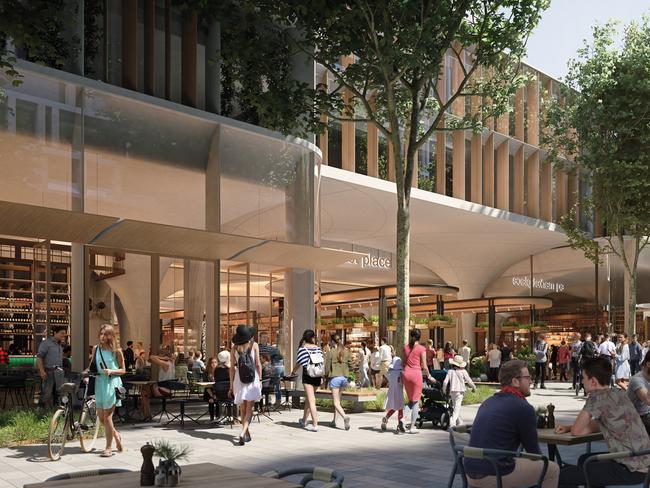 Retail and hospitality would underpin the community side of the project.