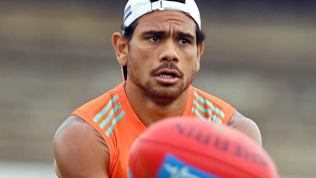 Cyril Rioli has returned from compassionate leave but didn’t play in Friday night’s intra-club. Picture: Tom Huntley