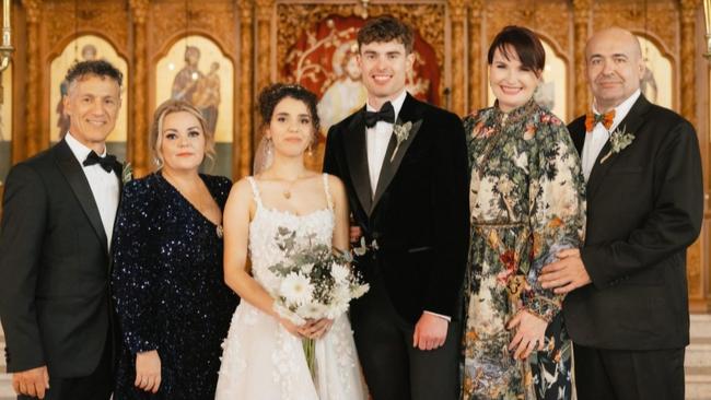 Toula Georges and Kiernan Tait’s wedding. Picture: Lover of Mine