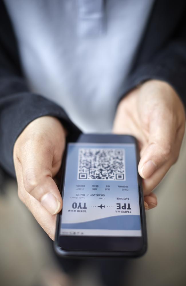 Digital boarding passes are safer than paper ones, experts say.