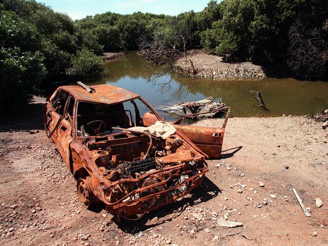 The Gawler River, where Heather’s body was found.