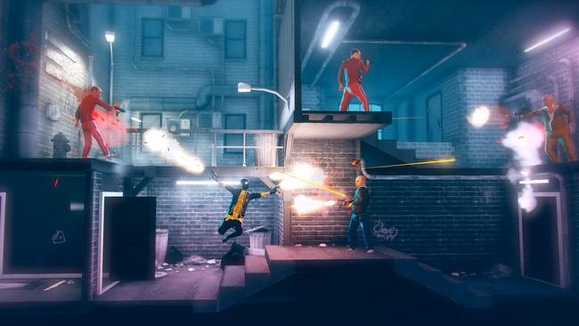 This is an incrediby stylish game that lets you live out an over-the-top video game hero fantasy. Picture: Supplied.