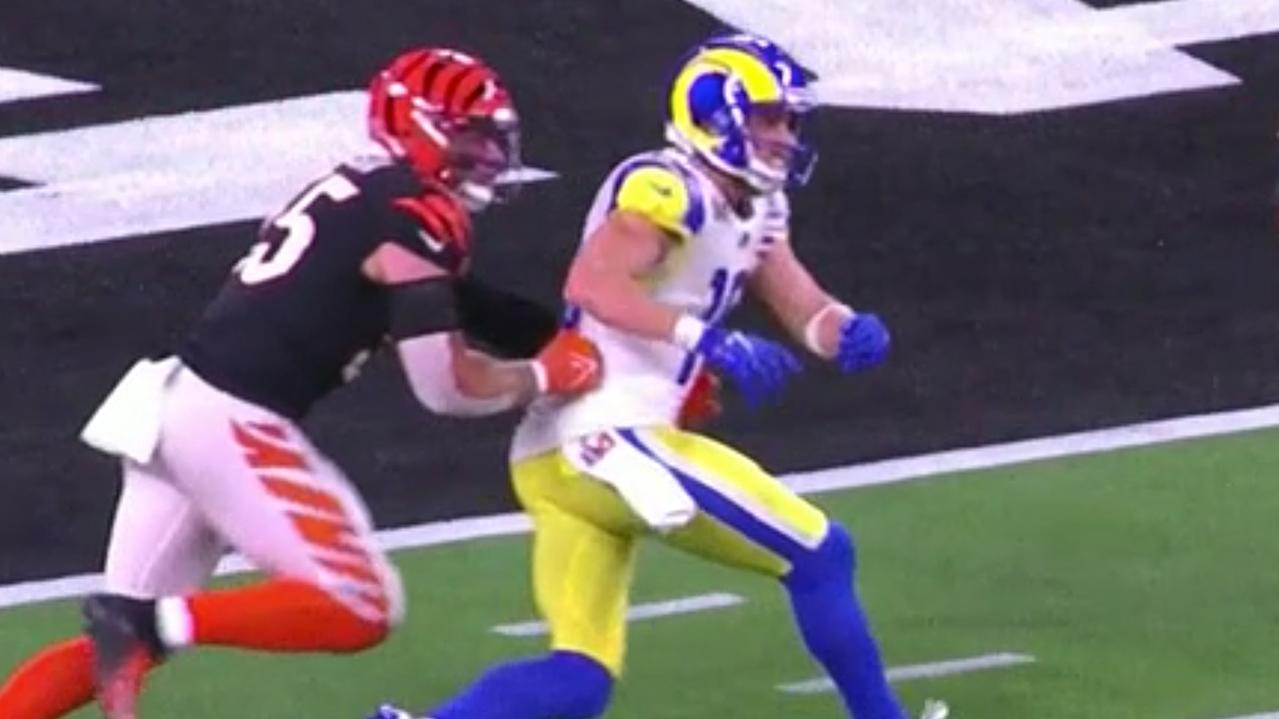 The controversial late holding call helped the Rams