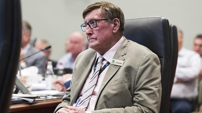 Councillor Kerry Shine during a council meeting. Picture: Kevin Farmer