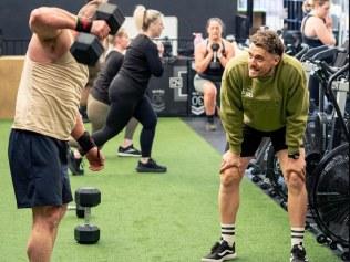 Gus said the best thing about being a personal trainers was watching people learn and grow. Picture: Supplied