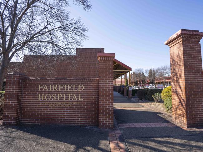 Fairfield Hospital. Picture: Matthew Vasilescu