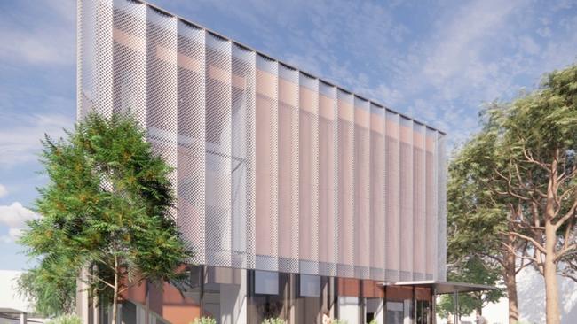 A concept image of the university’s new $40.7m animal research facility.