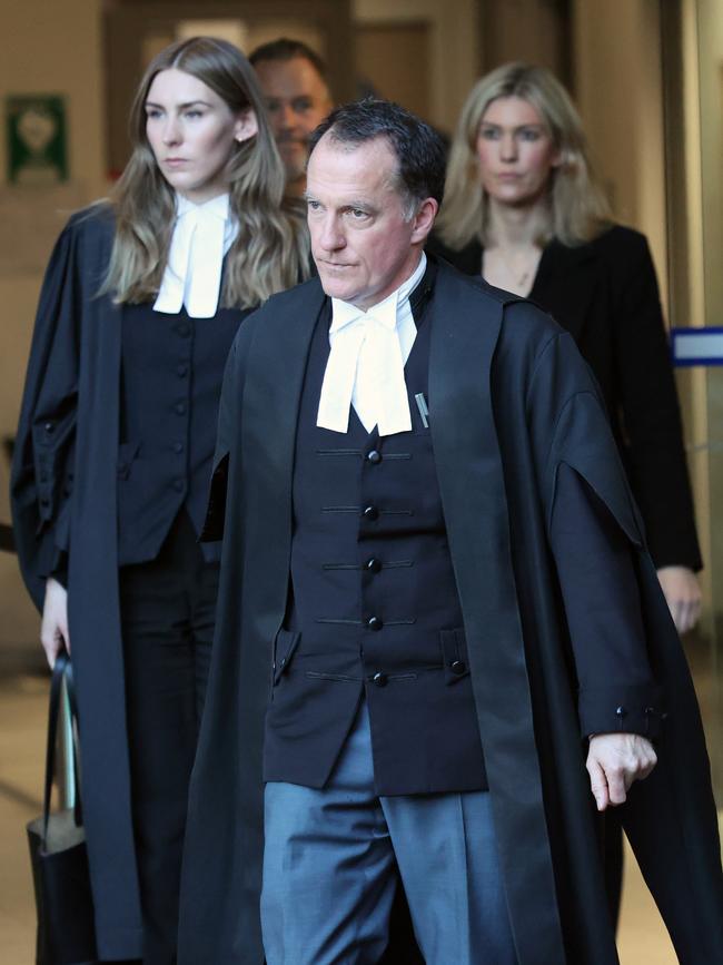Defence barristers Sophie Stafford and Colin Mandy. Picture: David Crosling