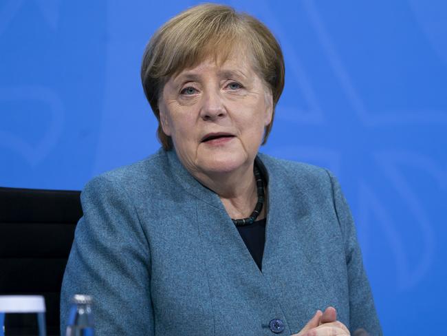 German Chancellor Angela Merkel.