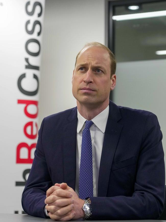 The Prince of Wales at the Red Cross. Picture: Twitter.