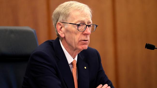 Commissioner Kenneth Hayne at the Royal Commission into Misconduct in the Banking, Superannuation and Financial Services Industry. Picture: David Geraghty.