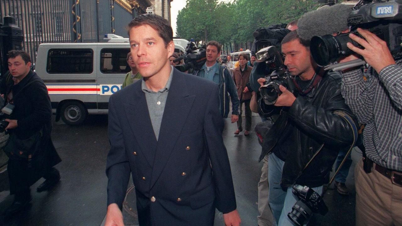 First medic on the scene, Dr Frederic Maillez, attends the 1998 hearing into the accident. Picture: AFP