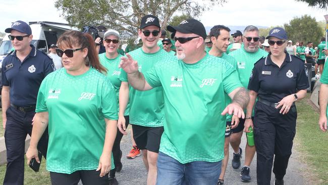 The annual Walk for Jack to raise money for the Jack Beasley Foundation to help raise awareness of knife crime.11 December 2022 Oxenford Picture by Richard Gosling