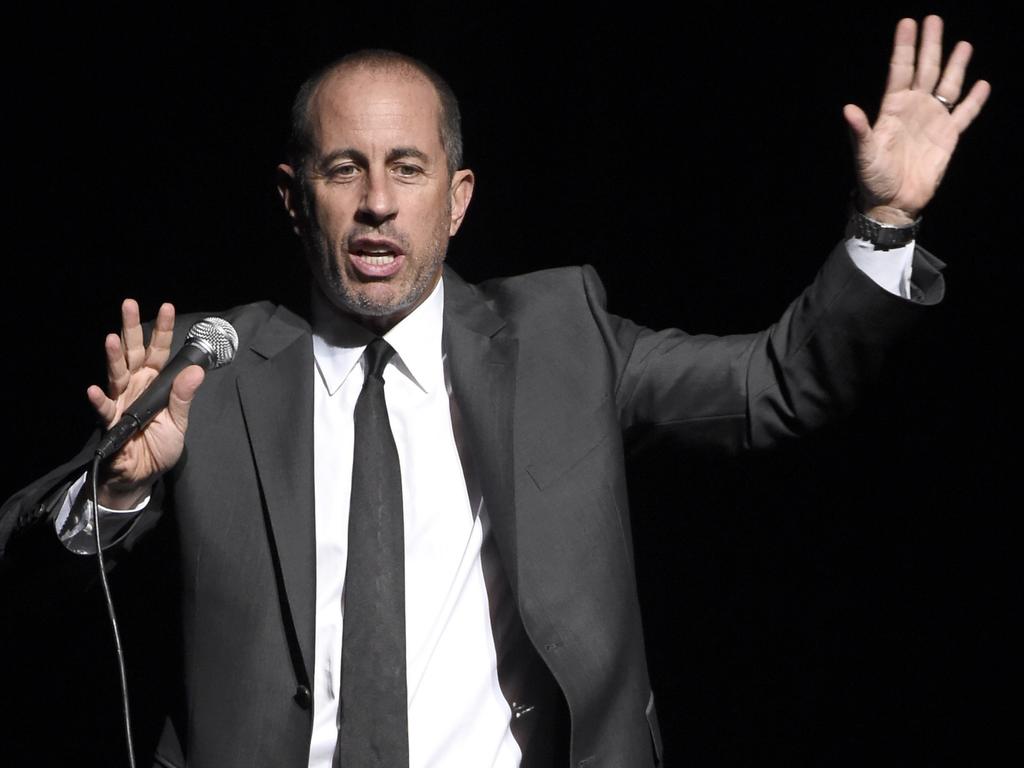 Jerry Seinfeld told protestors he was ruining the night of those who came to see his show.