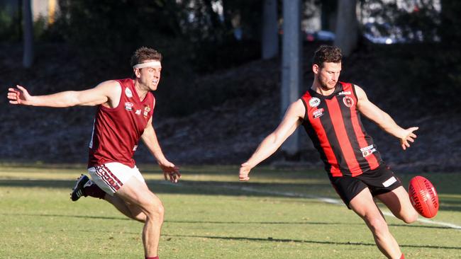 Rostrevor v Prince Alfred Old Collegians. Pic: Jayson Vowles.