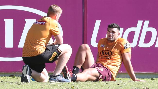 David Fifita must choose money or success. Picture: Annette Dew