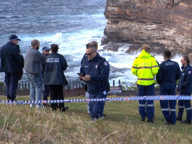 A picture of the crime scene on Friday. Picture: OnScene Bondi