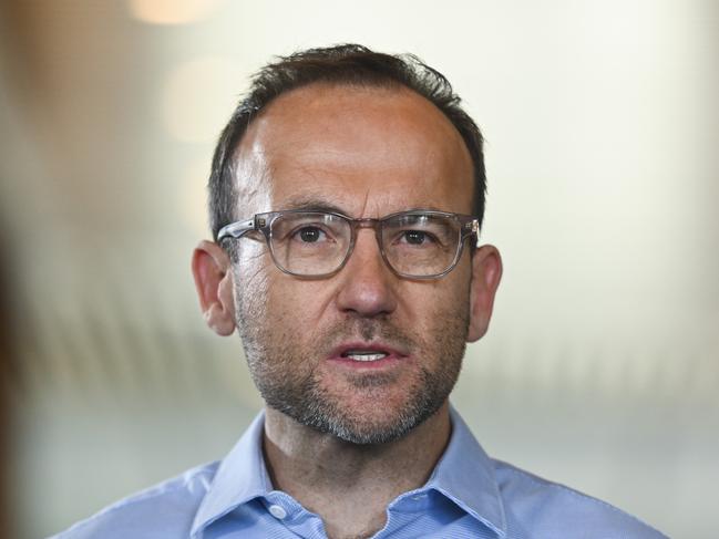 Greens leader Adam Bandt says his party is willing to negotiate. Picture: NCA NewsWire / Martin Ollman