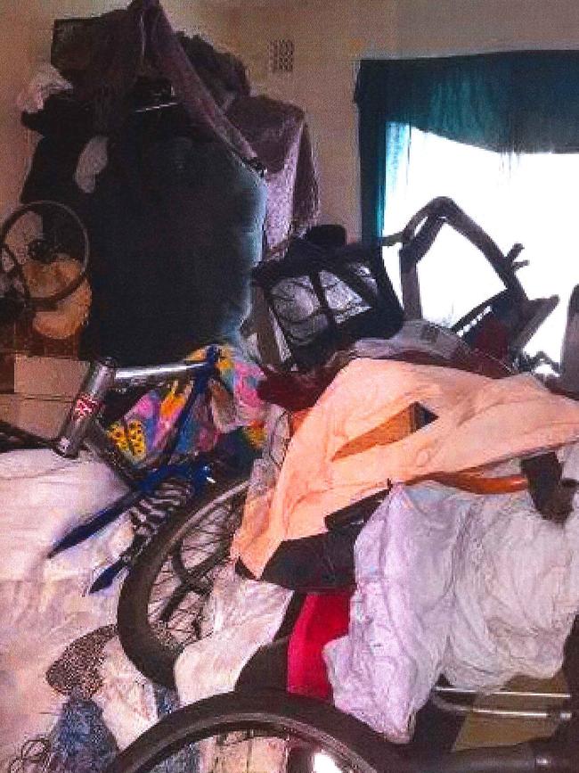 Damage caused to Housing Trust properties which led to evictions. Picture: Supplied.