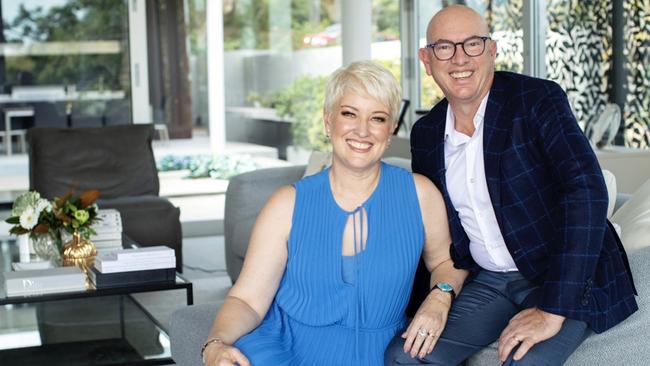 Philanthropists Cathie Reid and Stuart Giles