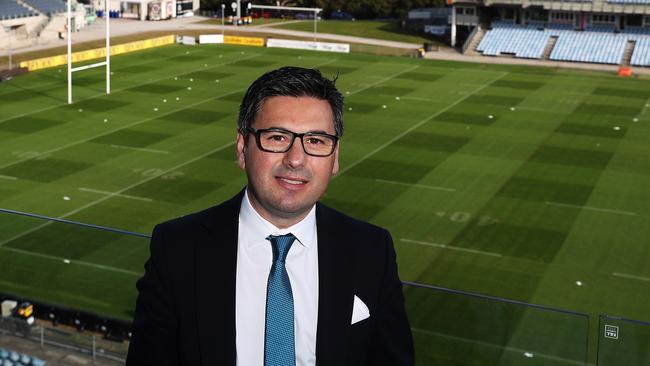 Cronulla chairman Dino Mezzatesta has ever right to be excited by the news. Image: Brett Costello