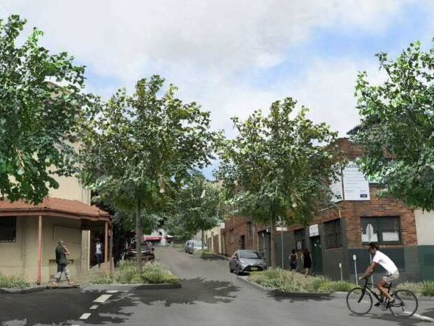 Artist's impression for Rose St Leichhardt.