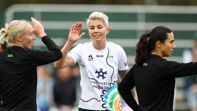 Heyman signed with Canberra United after a 12-month break. Picture: Mark Nolan/Getty Images