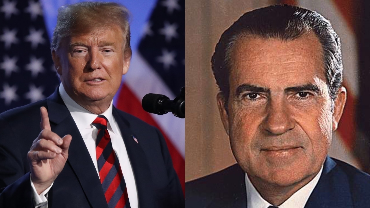 Donald Trump faces a Nixon-like end to his political career as the ...