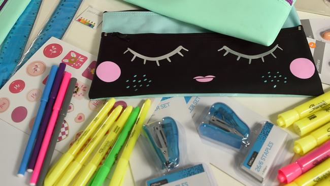 Stationery is available at a number of retailers just in time for the new school year.