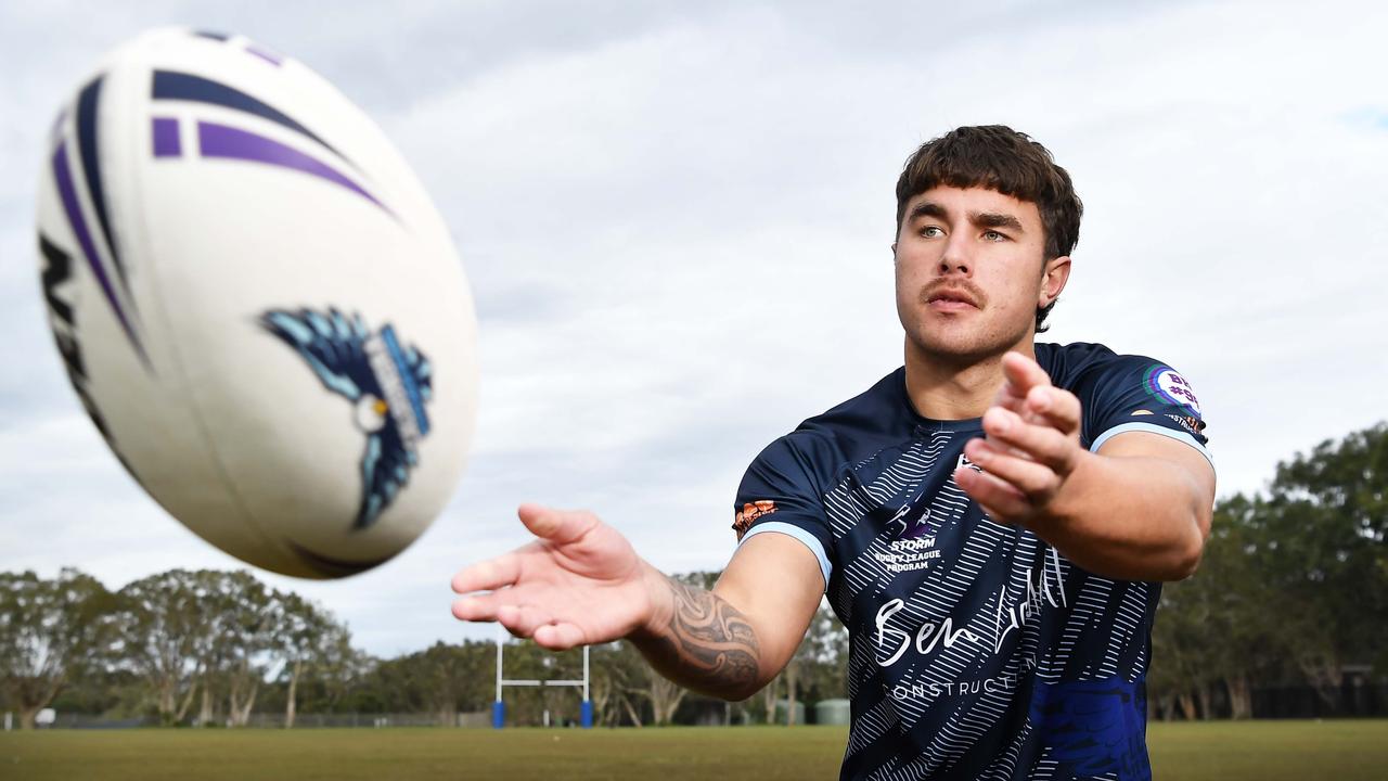 Caloundra State High School 2024 Langer Trophy captain Zac Garton. Picture: Patrick Woods.