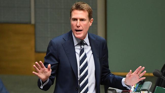 Attorney General Christian Porter will ask cabinet to sign off on the draft bill on religious freedoms. Picture: AAP