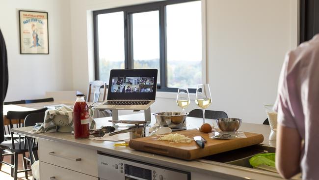 Pizzini Wine's Katrina Pizzini offers cooking classes online. Picture: supplied