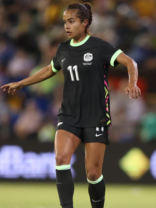 Football phenom Mary Fowler. Picture: Scott Gardiner/Getty Images